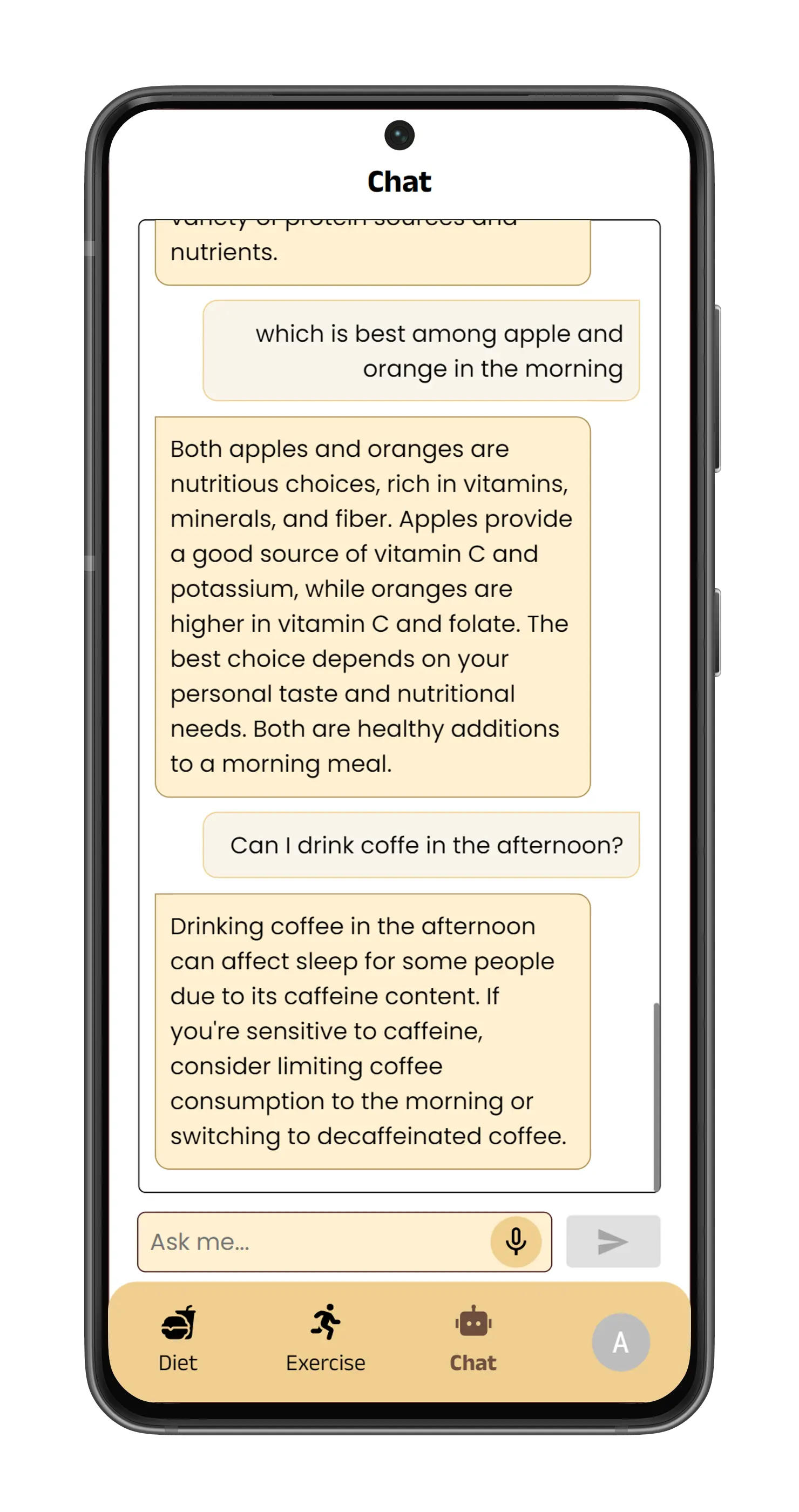 NutriSpy Chatbot